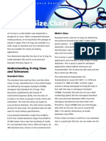 O Ring Size Chart
