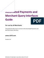 Automated Payments and Merchant Query Interfaces Guide: For Use by All Merchants