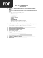 Hojas de Tarea de Cronograma, IV PARCIAL 8vo y 9no