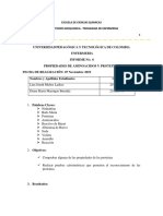 Informe Propiedades de Aminoácidos y Proteínas