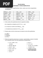 Taller Cifras Significativas Ug