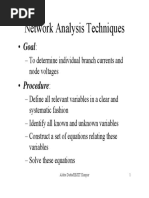 CH 2 - Network Analysis Techniques