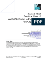 Practical Uses of Wwdotnetbridge To Extend Your VFP Applications