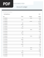 Random Account Ledger