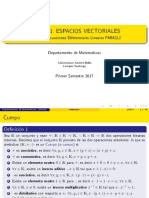 Capítulo 1: Espacios Vectoriales: Sistemas y Ecuaciones Diferenciales Lineales FMM312