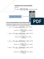 Calculos de Solucion Madre Biolixiviación