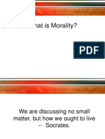 What Is Morality?