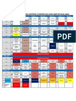 Vercs Schedule Updated 2nd Batch