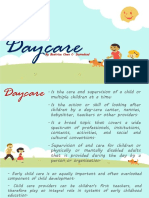 Daycare: by Beatrice Chen C. Sumadsad