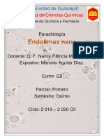 Endolimax Nana - Parasitología (1er Parcial)