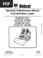 Operation & Maintenance Manual S130 Skid-Steer Loader