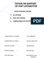 Water Cooling System 2. 3. Fuel Oil System 4. Lubricating Oil System Air System