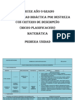 Pud Matematica Tercer Año