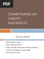 Comentamos Un Cuento Fantástico