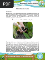 Fertilizacion Agricola Ecologica