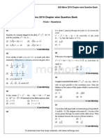 CQB Math Jee Main 2019 Circle