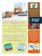 Texto Unico Ordenado de La Ley Del Impuesto General A Las Ventas e Impuesto Selectivo Al Consumo