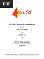 Certificate Sil 3 Assessment Report Topworx en 82490