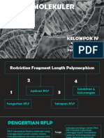 RFLP (Restriction Fragment Lenght Polymorphism)