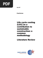 2007 - LCC As A Contribution To Sustainable Construction - A Common Methodology PDF