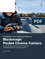 Black Magic Pocket Cinema Camera Manual