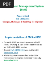 Awareness ISO 14001 2015 Top MGMT