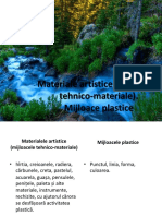 Materiale Artistice. Mijloace Plastice