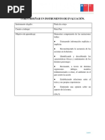 Instrumento de Evaluaión