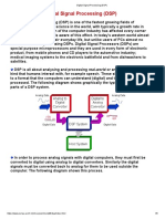 Digital Signal Processing (DSP)