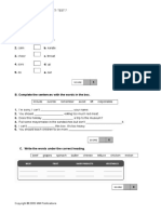 Test 7 - Module 7: Vocabulary