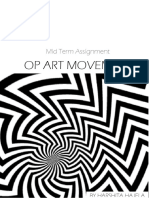 Op Art Movement: Mid Term Assignment