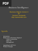 Business Intelligence: Business Objects Version 4 BY Santosh Jeerlapally