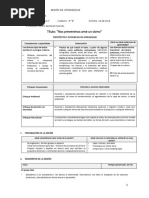 Sesión de Comun. Leer Sismos