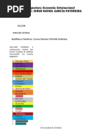 Taller Sobre Sopa de Letras