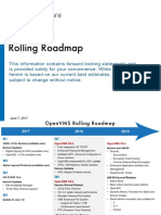 Openvms Rolling Roadmap: June 7, 2017