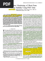 2013 Real-Time Monitoring of Short-Term Voltage Stability Using PMU Data