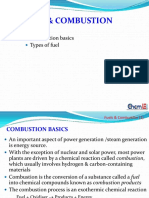 Fuels & Combustion: Combustion Basics Types of Fuel