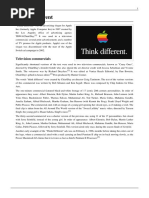 Think Different Apple