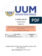 LAND LAW II (Assignment)