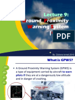 Lecture 9 Ground Proximity Warning System GPWS