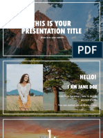 Terra Free Presentation Template