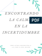 Encontrando La Calma en La Incertidumbre 2 PDF