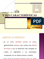 Caracteristicas de La Novela