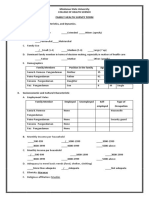 Family Health Survey Form: B. Monthly Income Per Household