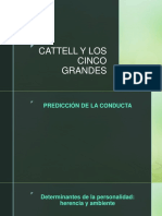 Cattell y Los Cinco Grandes