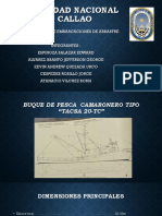 Caracteristicas de Embarcaciones de Arrastre