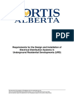 Fortisalberta Urd Requirements