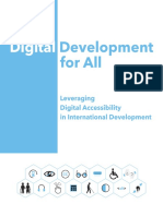 Digital Development For All: Leveraging Digital Accessibility in International Development