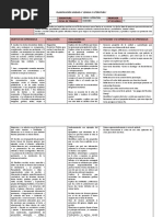 PLANIFICACIÓN UNIDAD 4 - 8° Básico