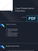 Case Presentation